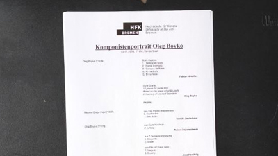 Masterclass & Concert at Hochschule für Künste Bremen